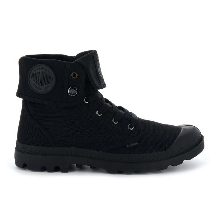 Palladium Baggy Men\'s Boots Black | UK Q501-GBD